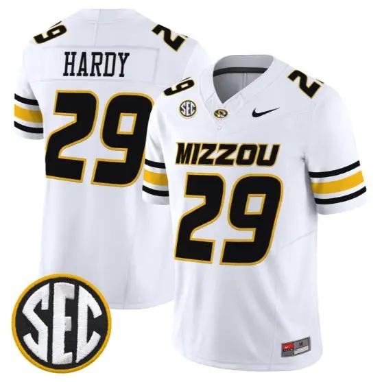 Ahmad Hardy #29 Missouri Tigers Jersey 2026 Vapor Limited All Stitched 5 Ahmad Hardy #29 Missouri Tigers Jersey 2026 Vapor Limited All Stitched by My Store NCAA Football Jerseys
