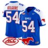 Alexander Kilgore Jersey #54 SMU Mustangs 2026 Vapor Limited Stitched by My Store NCAA Football Jerseys