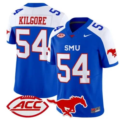 Alexander Kilgore Jersey #54 SMU Mustangs 2026 Vapor Limited Stitched 1 Alexander Kilgore Jersey #54 SMU Mustangs 2026 Vapor Limited Stitched by My Store NCAA Football Jerseys