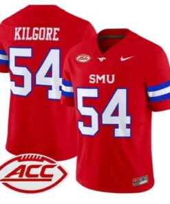 Alexander Kilgore Jersey #54 SMU Mustangs 2026 Vapor Limited Stitched 9 Alexander Kilgore Jersey #54 SMU Mustangs 2026 Vapor Limited Stitched by My Store NCAA Football Jerseys