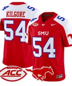 Alexander Kilgore Jersey #54 SMU Mustangs 2026 Vapor Limited Stitched 8 Alexander Kilgore Jersey #54 SMU Mustangs 2026 Vapor Limited Stitched by My Store NCAA Football Jerseys
