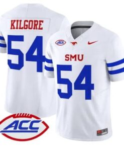 Alexander Kilgore Jersey #54 SMU Mustangs 2026 Vapor Limited Stitched 10 Alexander Kilgore Jersey #54 SMU Mustangs 2026 Vapor Limited Stitched by My Store NCAA Football Jerseys
