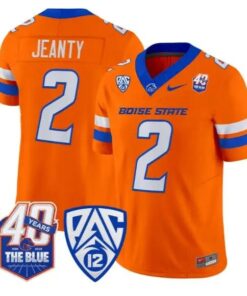 Ashton Jeanty Jersey #2 Boise State Broncos 2026 Limited Stitched 9 Ashton Jeanty Jersey #2 Boise State Broncos 2026 Limited Stitched by My Store NCAA Football Jerseys