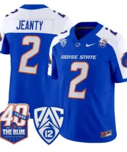 Ashton Jeanty Jersey #2 Boise State Broncos 2026 Limited Stitched 10 Ashton Jeanty Jersey #2 Boise State Broncos 2026 Limited Stitched by My Store NCAA Football Jerseys