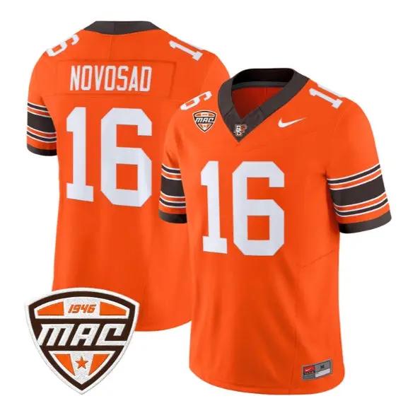 Austin Novosad #16 Bowling Green Falcons Jersey 2026 Vapor Stitched by My Store NCAA Football Jerseys