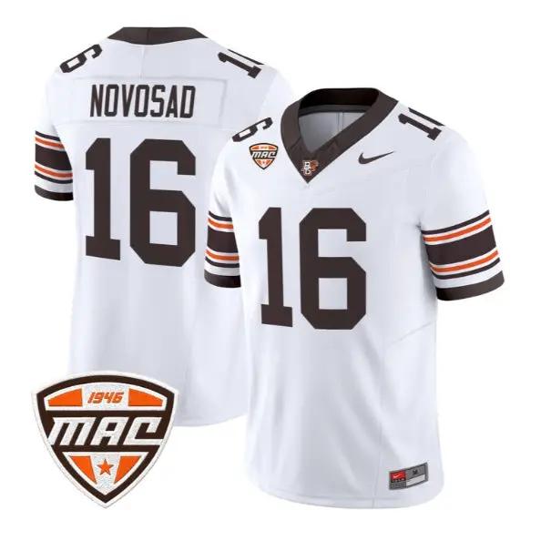 Austin Novosad #16 Bowling Green Falcons Jersey 2026 Vapor Stitched by My Store NCAA Football Jerseys