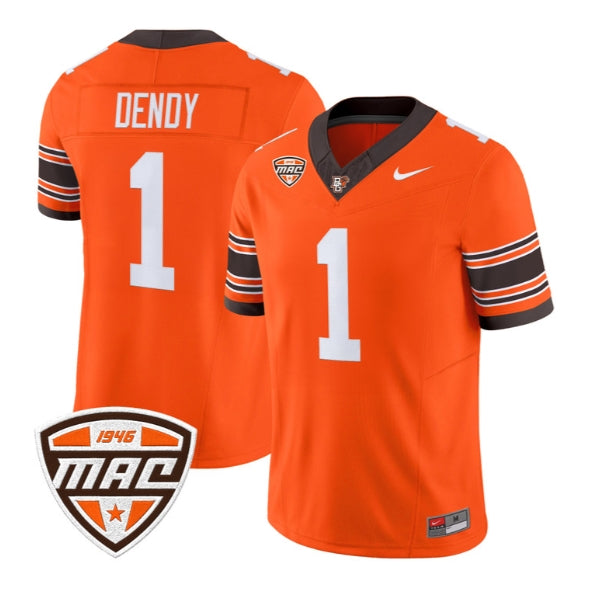 Austyn Dendy #1 Bowling Green Falcons Jersey 2026 Vapor All Stitched by My Store NCAA Football Jerseys