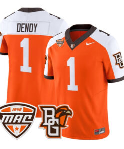 Austyn Dendy #1 Bowling Green Falcons Jersey 2026 Vapor All Stitched by My Store NCAA Football Jerseys