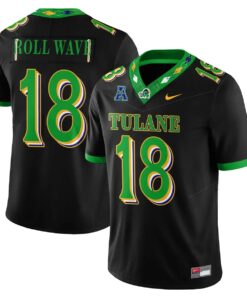 Tulane Green Wave 2026 City Football Vapor Jersey - Stitched 64 Tulane Green Wave 2026 City Football Vapor Jersey - Stitched by Tulane Green Wave