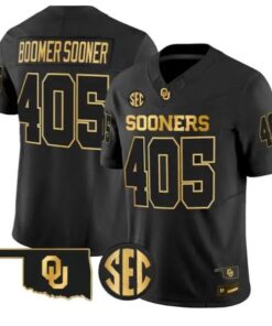 Boomer Sooner #405 Oklahoma Sooners Jersey 2026 Limited Stitched by My Store NCAA Football Jerseys