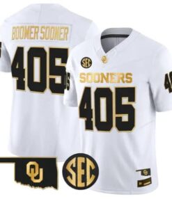 Boomer Sooner #405 Oklahoma Sooners Jersey 2026 Limited Stitched 8 Boomer Sooner #405 Oklahoma Sooners Jersey 2026 Limited Stitched by My Store NCAA Football Jerseys