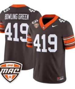 Bowling Green #419 Bowling Green Falcons Jersey 2026 Vapor Stitched by My Store NCAA Football Jerseys