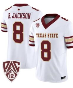 Brad Jackson Jersey #8 Texas State Bobcats 2026 Vapor All Stitched 10 Brad Jackson Jersey #8 Texas State Bobcats 2026 Vapor All Stitched by My Store NCAA Football Jerseys