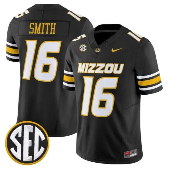 Brad Smith #16 Missouri Tigers Jersey 2026 Vapor Limited All Stitched by My Store NCAA Football Jerseys