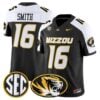 Brad_Smith_16_Missouri_Tigers_Jersey_2026_Vapor_Limited_All_Stitched_Black_Alter - Malcom Terry Brad Smith #16 Missouri Tigers Jersey 2026 Vapor Limited All Stitched by My Store NCAA Football Jerseys