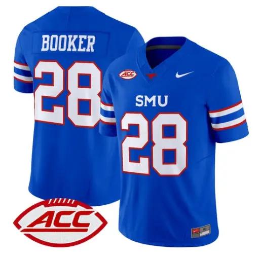 Brandon Booker Jersey #28 SMU Mustangs 2026 Vapor Limited Stitched 2 Brandon Booker Jersey #28 SMU Mustangs 2026 Vapor Limited Stitched by My Store NCAA Football Jerseys