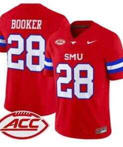 Brandon Booker Jersey #28 SMU Mustangs 2026 Vapor Limited Stitched 9 Brandon Booker Jersey #28 SMU Mustangs 2026 Vapor Limited Stitched by My Store NCAA Football Jerseys
