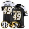 Brett Le Blanc #49 Missouri Tigers Jersey 2026 Vapor Limited Stitched by My Store NCAA Football Jerseys