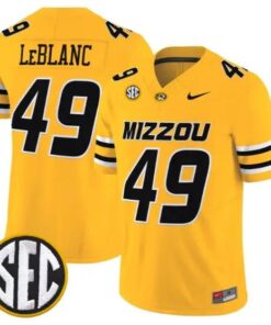Brett Le Blanc #49 Missouri Tigers Jersey 2026 Vapor Limited Stitched 9 Brett Le Blanc #49 Missouri Tigers Jersey 2026 Vapor Limited Stitched by My Store NCAA Football Jerseys