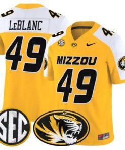 Brett Le Blanc #49 Missouri Tigers Jersey 2026 Vapor Limited Stitched 8 Brett Le Blanc #49 Missouri Tigers Jersey 2026 Vapor Limited Stitched by My Store NCAA Football Jerseys