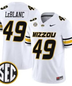 Brett Le Blanc #49 Missouri Tigers Jersey 2026 Vapor Limited Stitched 10 Brett Le Blanc #49 Missouri Tigers Jersey 2026 Vapor Limited Stitched by My Store NCAA Football Jerseys