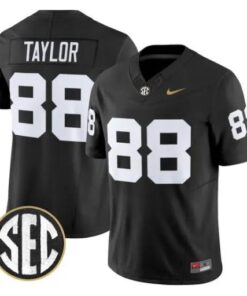 Brock Taylor Jersey #88 Vanderbilt Commodores 2026 Vapor V2 Stitched by My Store NCAA Football Jerseys