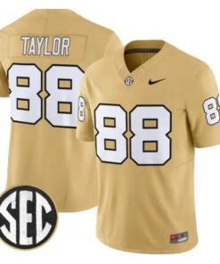 Brock Taylor Jersey #88 Vanderbilt Commodores 2026 Vapor V2 Stitched 7 Brock Taylor Jersey #88 Vanderbilt Commodores 2026 Vapor V2 Stitched by My Store NCAA Football Jerseys