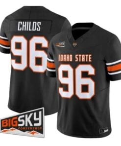 Bronson Childs Jersey #96 Idaho State Bengals 2026 Limited All Stitched by My Store NCAA Football Jerseys