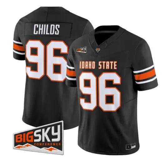 Bronson Childs Jersey #96 Idaho State Bengals 2026 Limited All Stitched 1 Bronson Childs Jersey #96 Idaho State Bengals 2026 Limited All Stitched by My Store NCAA Football Jerseys