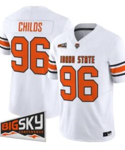Bronson Childs Jersey #96 Idaho State Bengals 2026 Limited All Stitched 6 Bronson Childs Jersey #96 Idaho State Bengals 2026 Limited All Stitched by My Store NCAA Football Jerseys