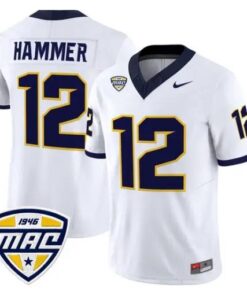 Bryson Hammer Jersey #12 Toledo Rockets 2026 Vapor Limited Stitched by My Store NCAA Football Jerseys