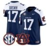 Byrum_Brown_17_Auburn_Tigers_Jersey_2026_Vapor_Limited_All_Stitched_Navy_Alter - Malcom Terry Byrum Brown #17 Auburn Tigers Jersey 2026 Vapor Limited All Stitched by My Store NCAA Football Jerseys