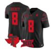 Cameron Dickey Jersey #8 Texas Tech Red Raiders 2026 Vapor Limited All Stitched by My Store NCAA Football Jerseys