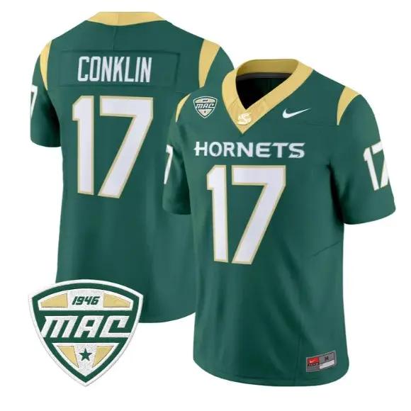 Carson Conklin Jersey #17 Sacramento State Hornets 2026 All Stitched by My Store NCAA Football Jerseys