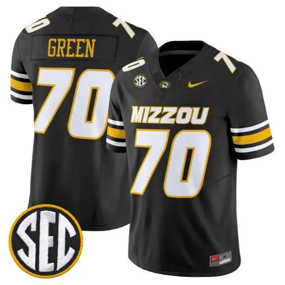 Cayden Green #70 Missouri Tigers Jersey 2026 Vapor Limited Stitched 2 Cayden Green #70 Missouri Tigers Jersey 2026 Vapor Limited Stitched by My Store NCAA Football Jerseys
