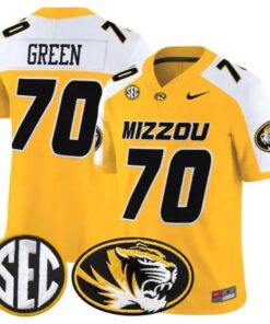 Cayden Green #70 Missouri Tigers Jersey 2026 Vapor Limited Stitched 8 Cayden Green #70 Missouri Tigers Jersey 2026 Vapor Limited Stitched by My Store NCAA Football Jerseys