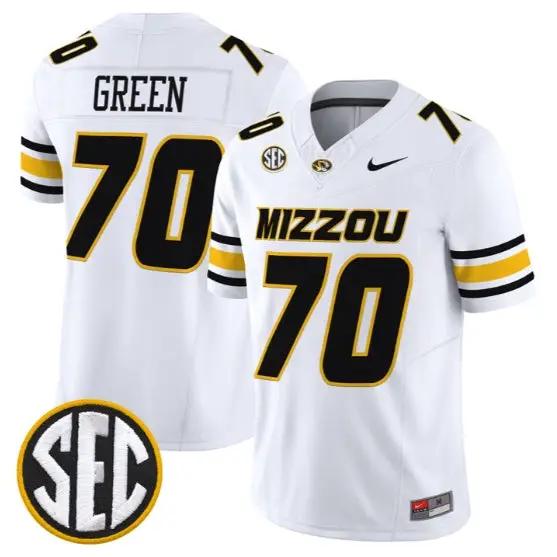 Cayden Green #70 Missouri Tigers Jersey 2026 Vapor Limited Stitched 5 Cayden Green #70 Missouri Tigers Jersey 2026 Vapor Limited Stitched by My Store NCAA Football Jerseys