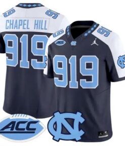 Chapel Hill Jersey #919 North Carolina Tar Heels 2026 Vapor Stitched by My Store NCAA Football Jerseys