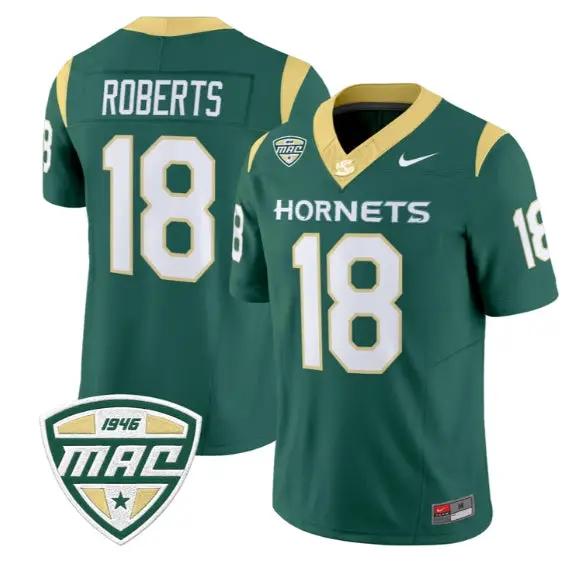 Charles Roberts Jersey #18 Sacramento State Hornet 2026 All Stitched 2 Charles Roberts Jersey #18 Sacramento State Hornet 2026 All Stitched by My Store NCAA Football Jerseys