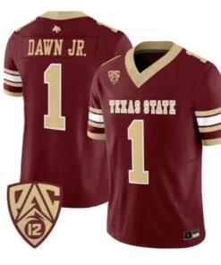 Chris Dawn Jr Jersey #1 Texas State Bobcats 2026 Vapor All Stitched 9 Chris Dawn Jr Jersey #1 Texas State Bobcats 2026 Vapor All Stitched by My Store NCAA Football Jerseys