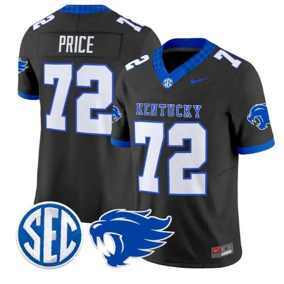 Coleton Price #72 Kentucky Wildcats Jersey 2026 Limited All Stitched 2 Coleton Price #72 Kentucky Wildcats Jersey 2026 Limited All Stitched by My Store NCAA Football Jerseys