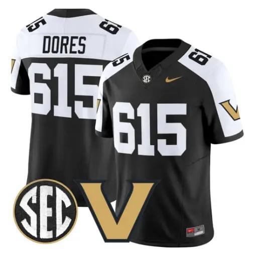 Commodores Jersey #615 Vanderbilt Commodores 2026 Vapor V2 - Stitched 1 Commodores Jersey #615 Vanderbilt Commodores 2026 Vapor V2 - Stitched by My Store NCAA Football Jerseys
