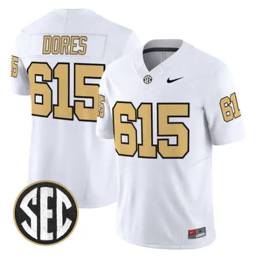 Commodores Jersey #615 Vanderbilt Commodores 2026 Vapor V2 - Stitched 4 Commodores Jersey #615 Vanderbilt Commodores 2026 Vapor V2 - Stitched by My Store NCAA Football Jerseys
