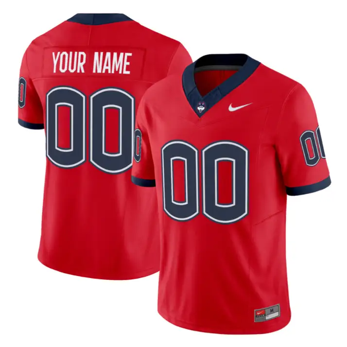 Custom UConn Huskies Jersey Name, Number 2026 Vapor Limited Football Stitched 1 Custom UConn Huskies Jersey Name, Number 2026 Vapor Limited Football Stitched by My Store NCAA Football Jerseys