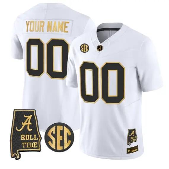 Custom Alabama Crimson Tide Jersey 2026 Alabama Map Vapor Stitched 4 Custom Alabama Crimson Tide Jersey 2026 Alabama Map Vapor Stitched by My Store NCAA Football Jerseys