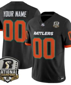 Custom Arizona Rattlers Jersey 2026 National Campions Patch Stitched 5 Custom Arizona Rattlers Jersey 2026 National Campions Patch Stitched by My Store NCAA Football Jerseys