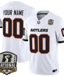 Custom Arizona Rattlers Jersey 2026 National Campions Patch Stitched 6 Custom Arizona Rattlers Jersey 2026 National Campions Patch Stitched by My Store NCAA Football Jerseys