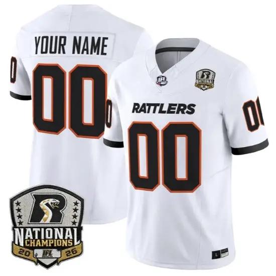 Custom Arizona Rattlers Jersey 2026 National Campions Patch Stitched 3 Custom Arizona Rattlers Jersey 2026 National Campions Patch Stitched by My Store NCAA Football Jerseys