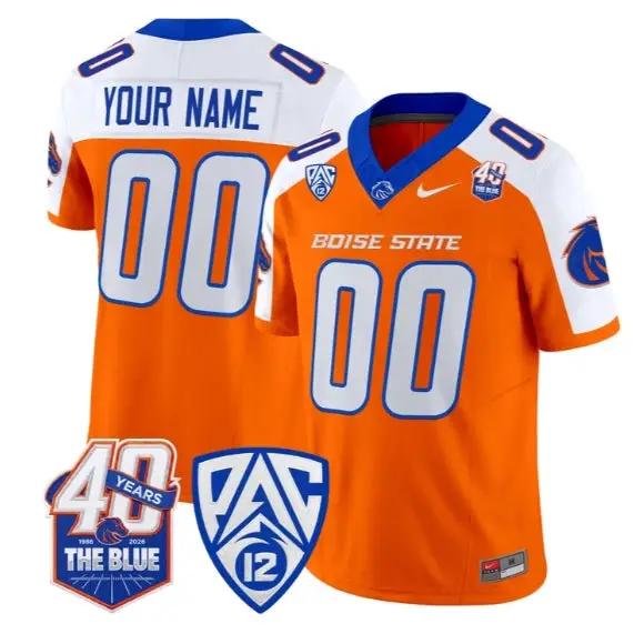 Custom Boise State Broncos Jersey Name, Number 2026 All Stitched by My Store NCAA Football Jerseys