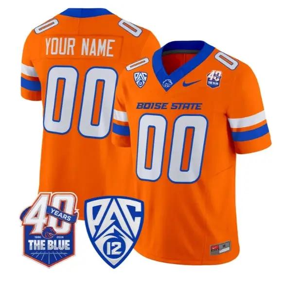Custom Boise State Broncos Jersey Name, Number 2026 All Stitched by My Store NCAA Football Jerseys